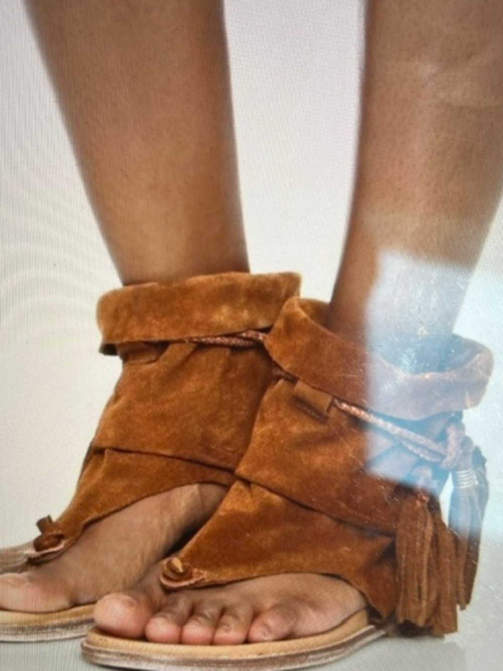 Beautiful Suede Free People NWT Marlo Gladiator Bootie